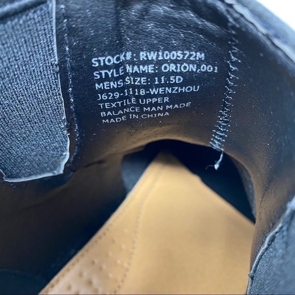 robert WAYNE ORION CHELSEA BOOT Black - Picture 7 of 10